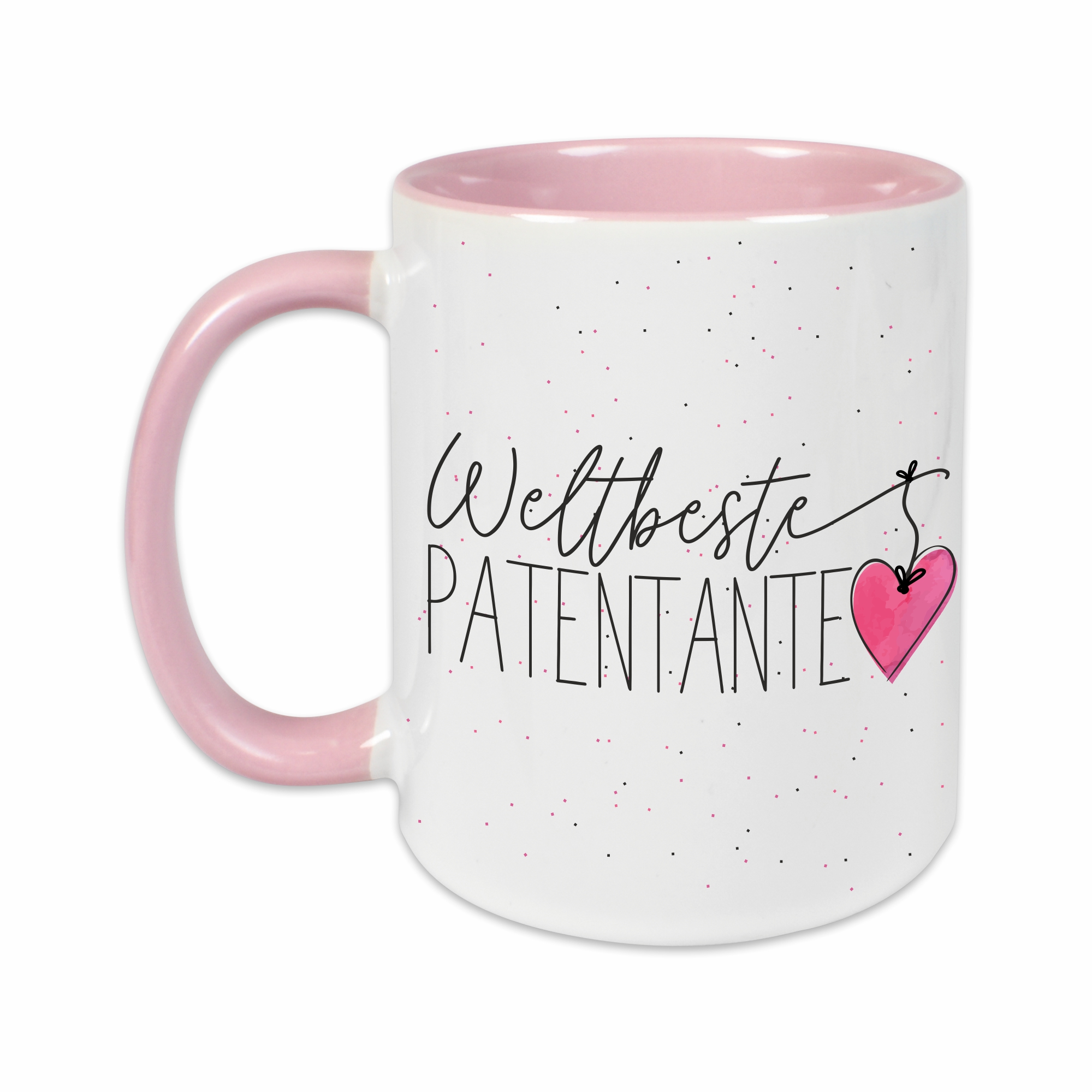 Tasse - Weltbeste Patentante rosa