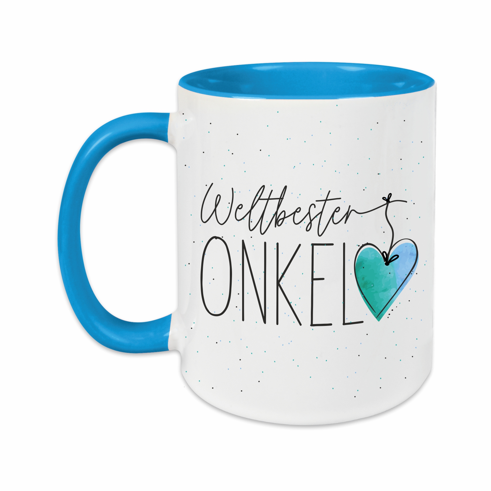 Tasse - Weltbester Onkel hellblau