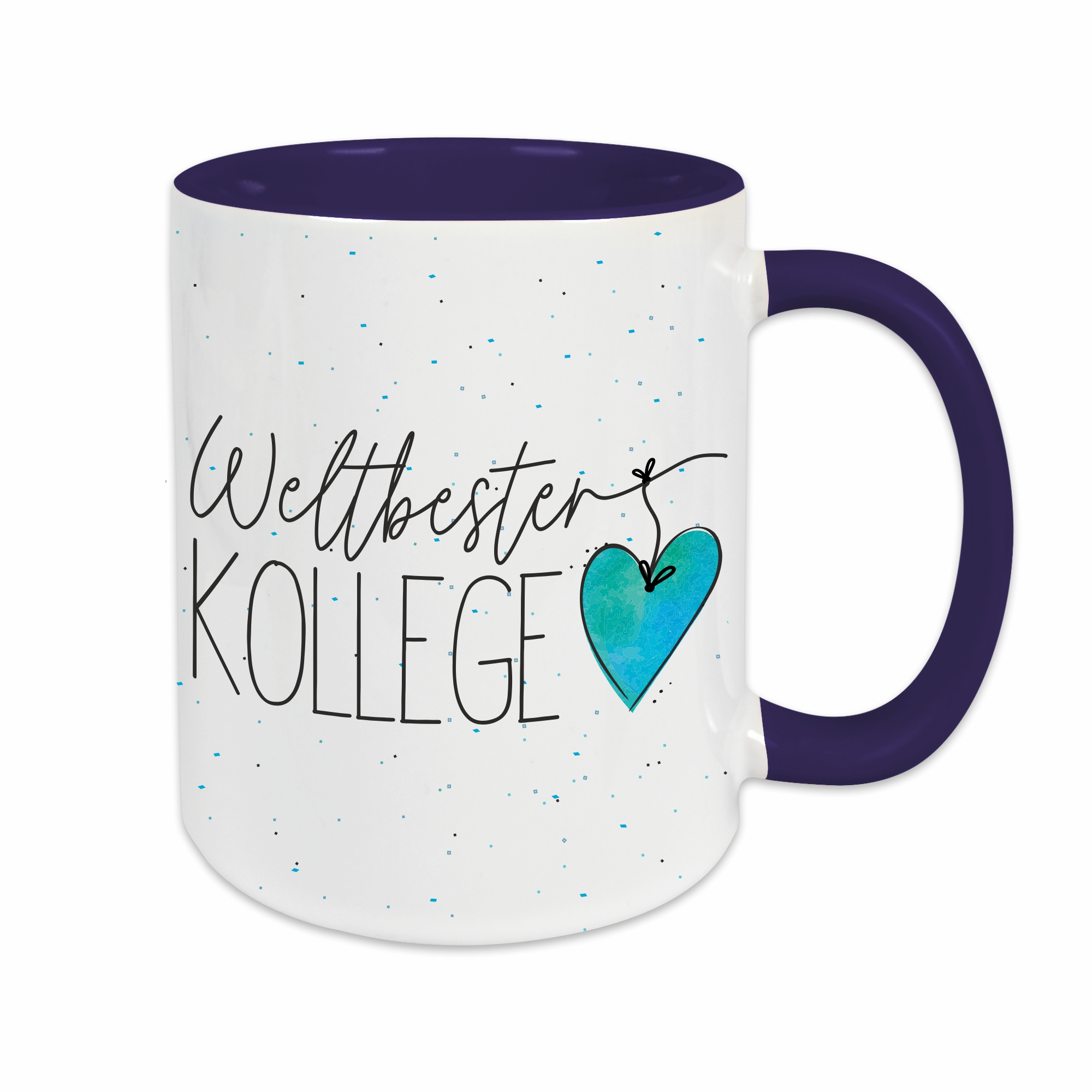 Tasse - Weltbester Kollege dunkelblau
