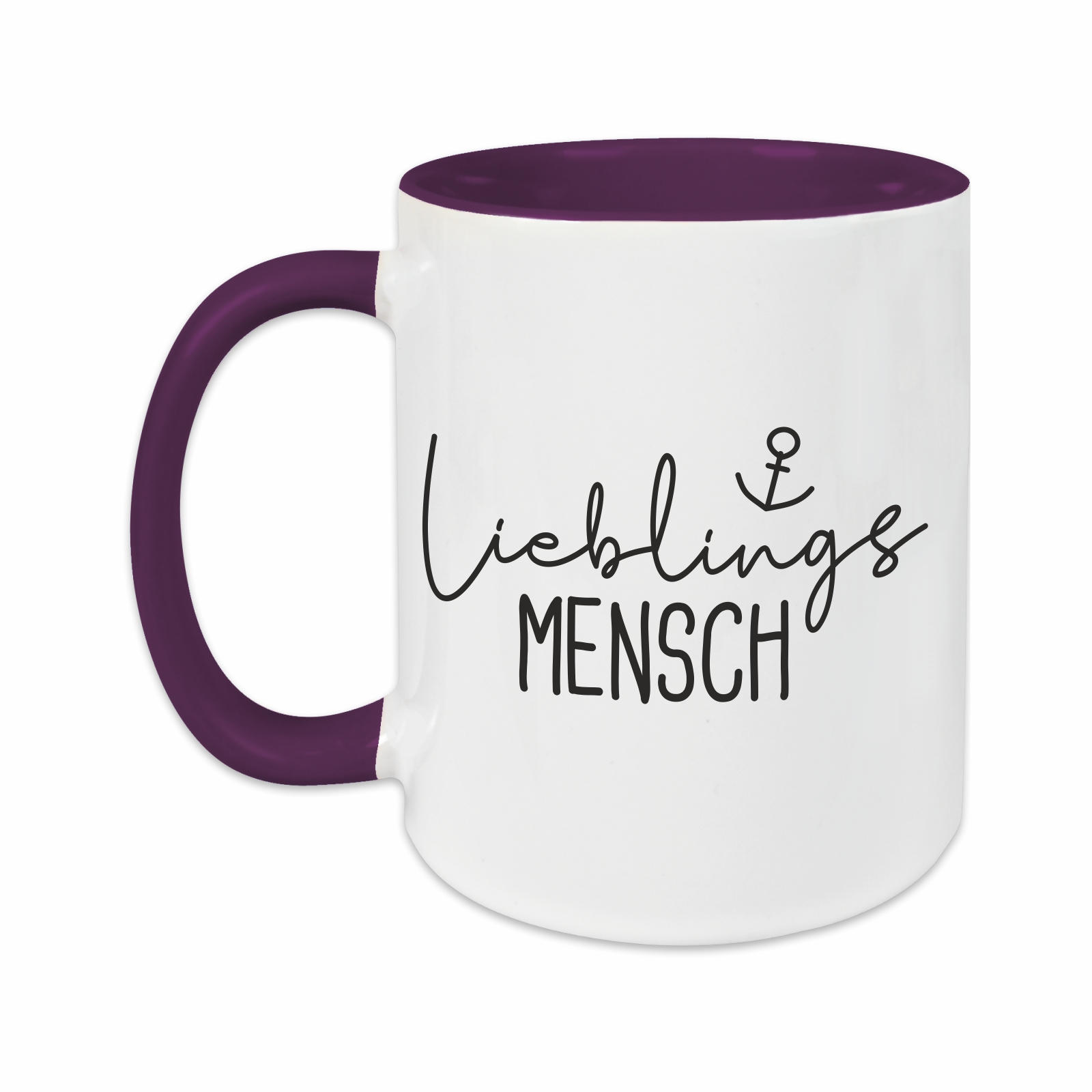 Tasse - Lieblingsmensch lila