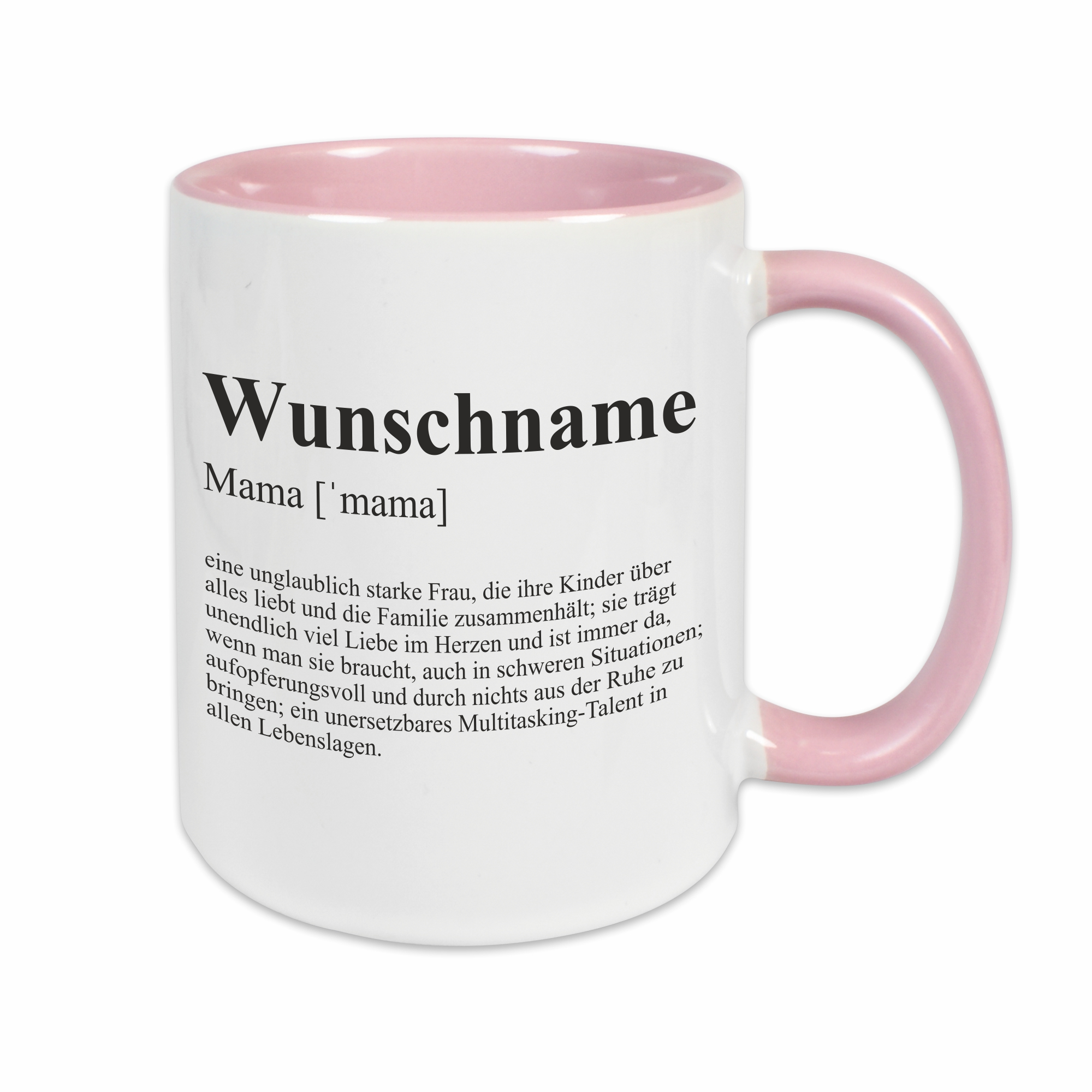 Tasse - Definition Mama rosa personalisiert