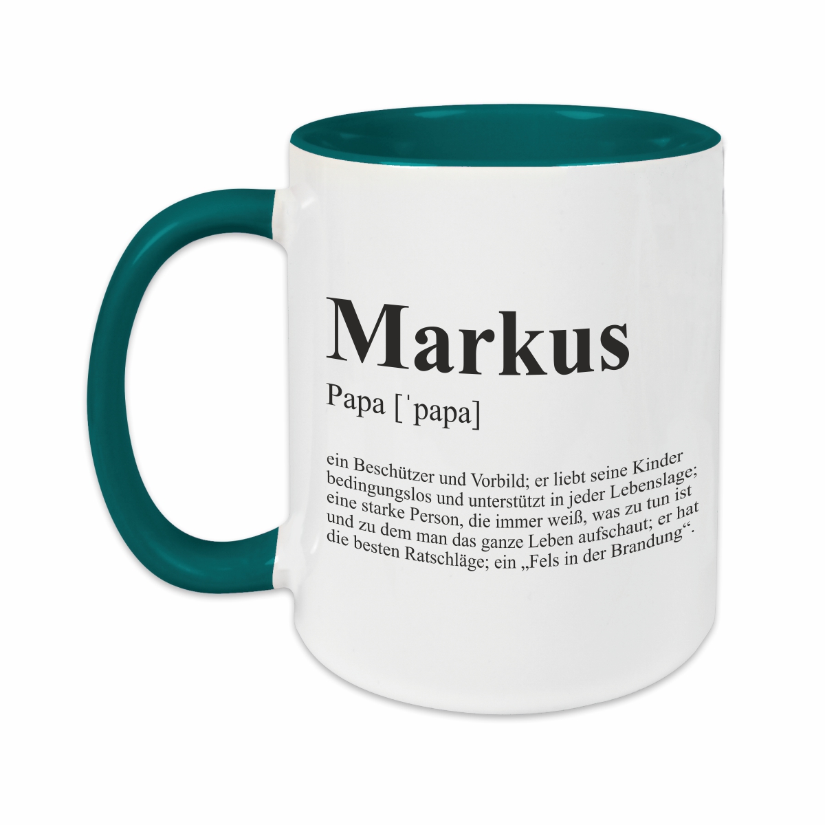 Tasse - Definition Papa petrol personalisiert
