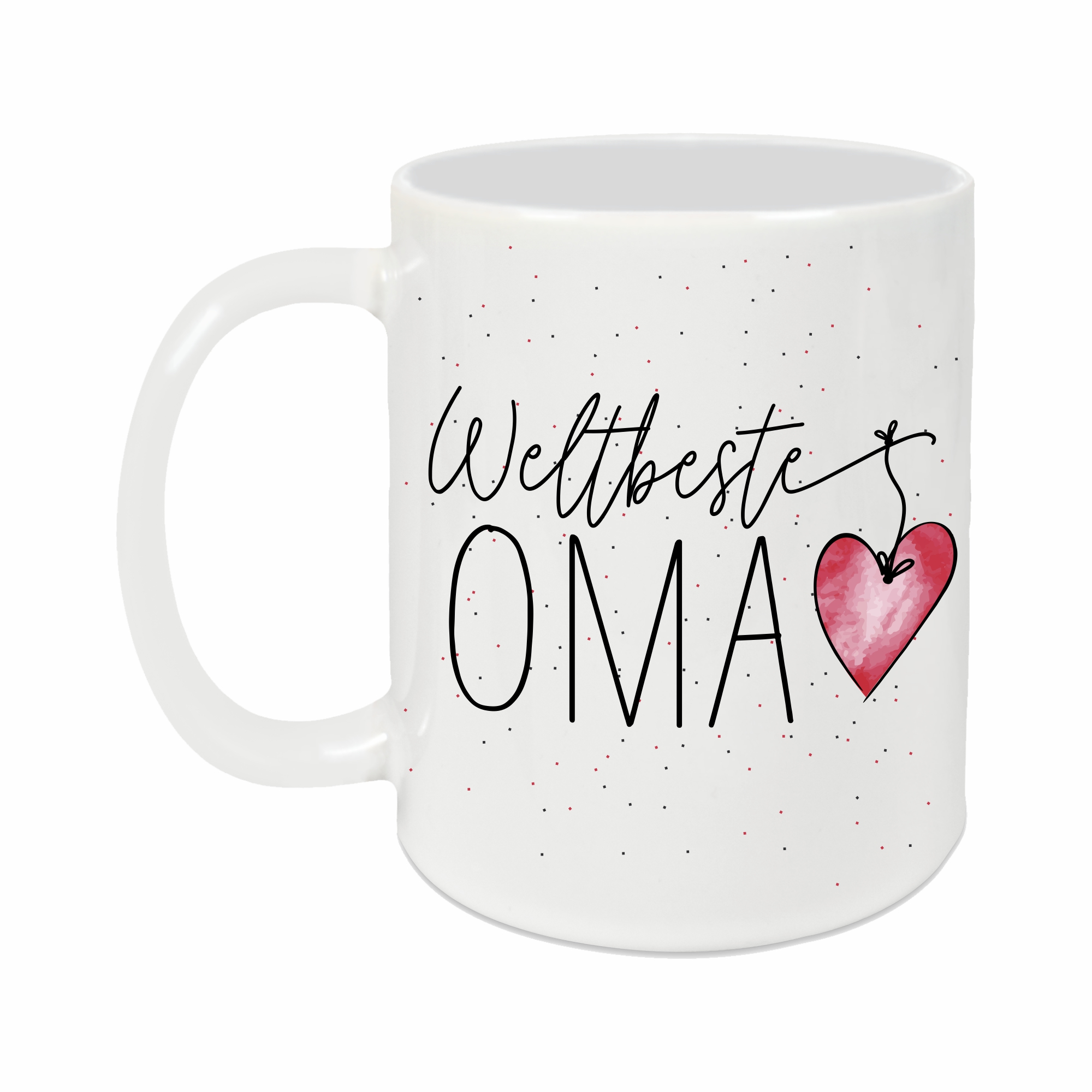Tasse - Weltbeste Oma weiß