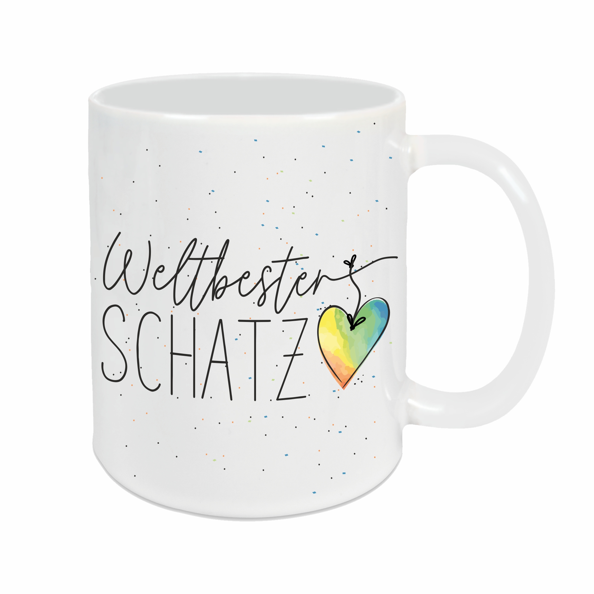 Tasse - Weltbester Schatz weiß