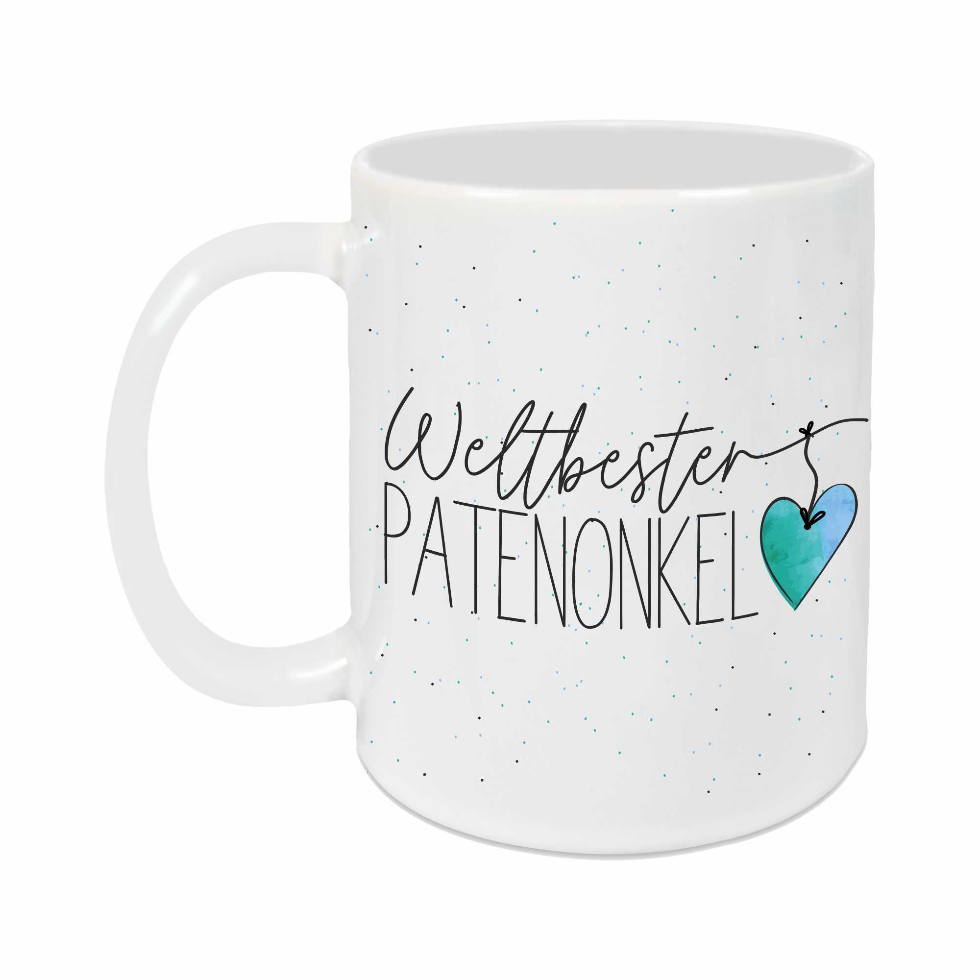 Tasse - Weltbester Patenonkel weiss