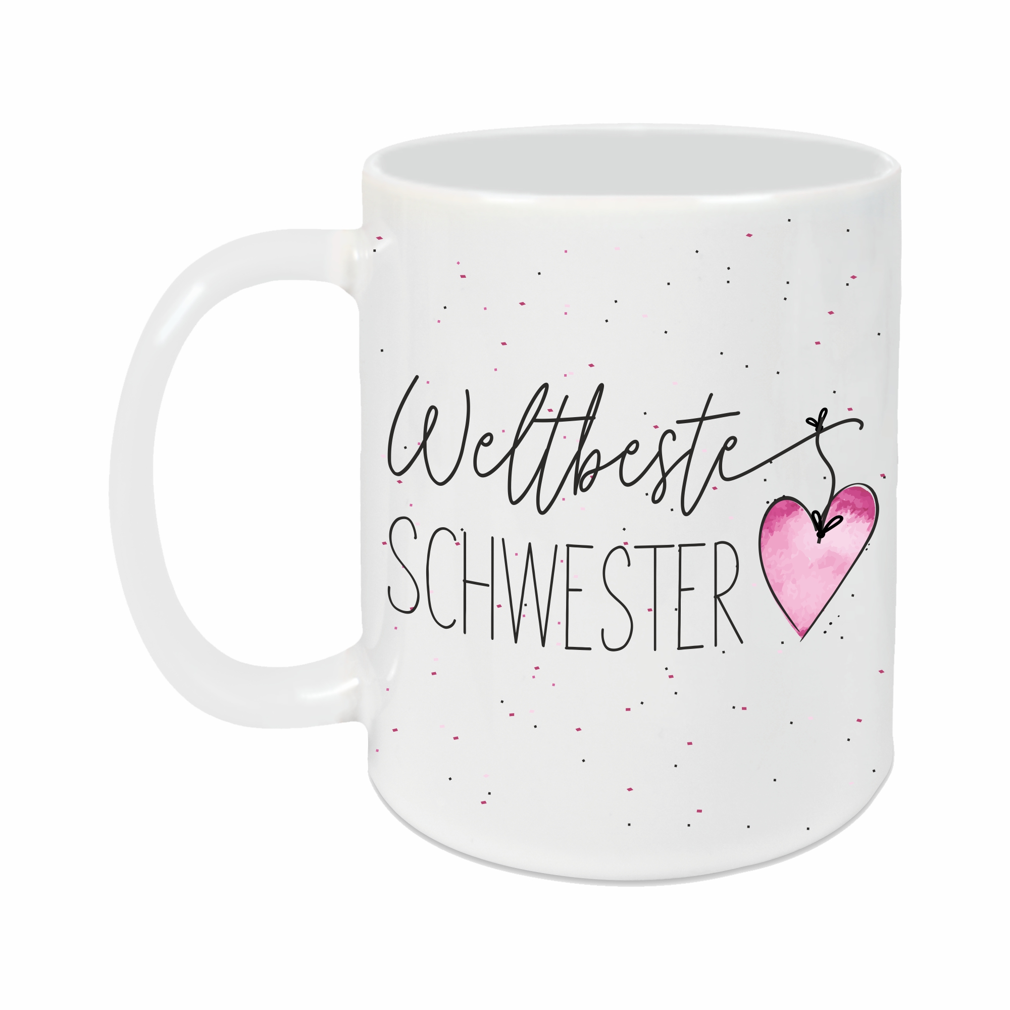 Tasse - Weltbeste Schwester weiß