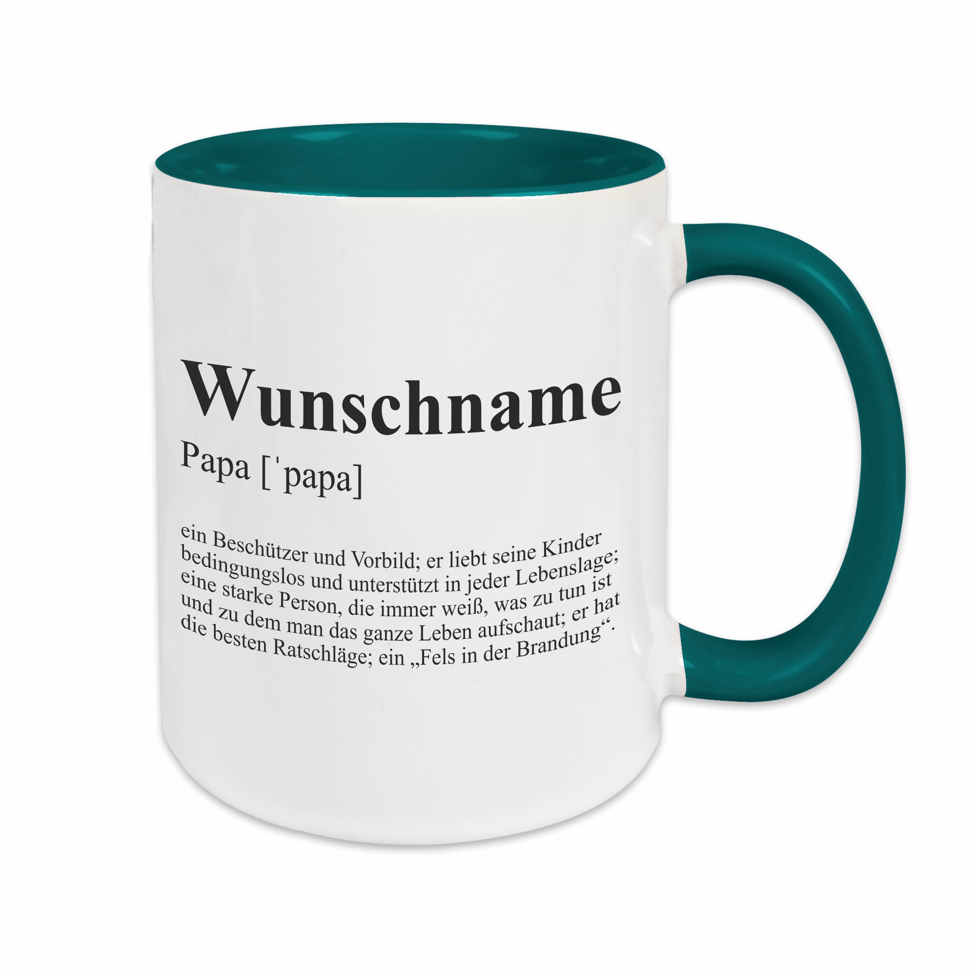 Tasse - Definition Papa petrol personalisiert