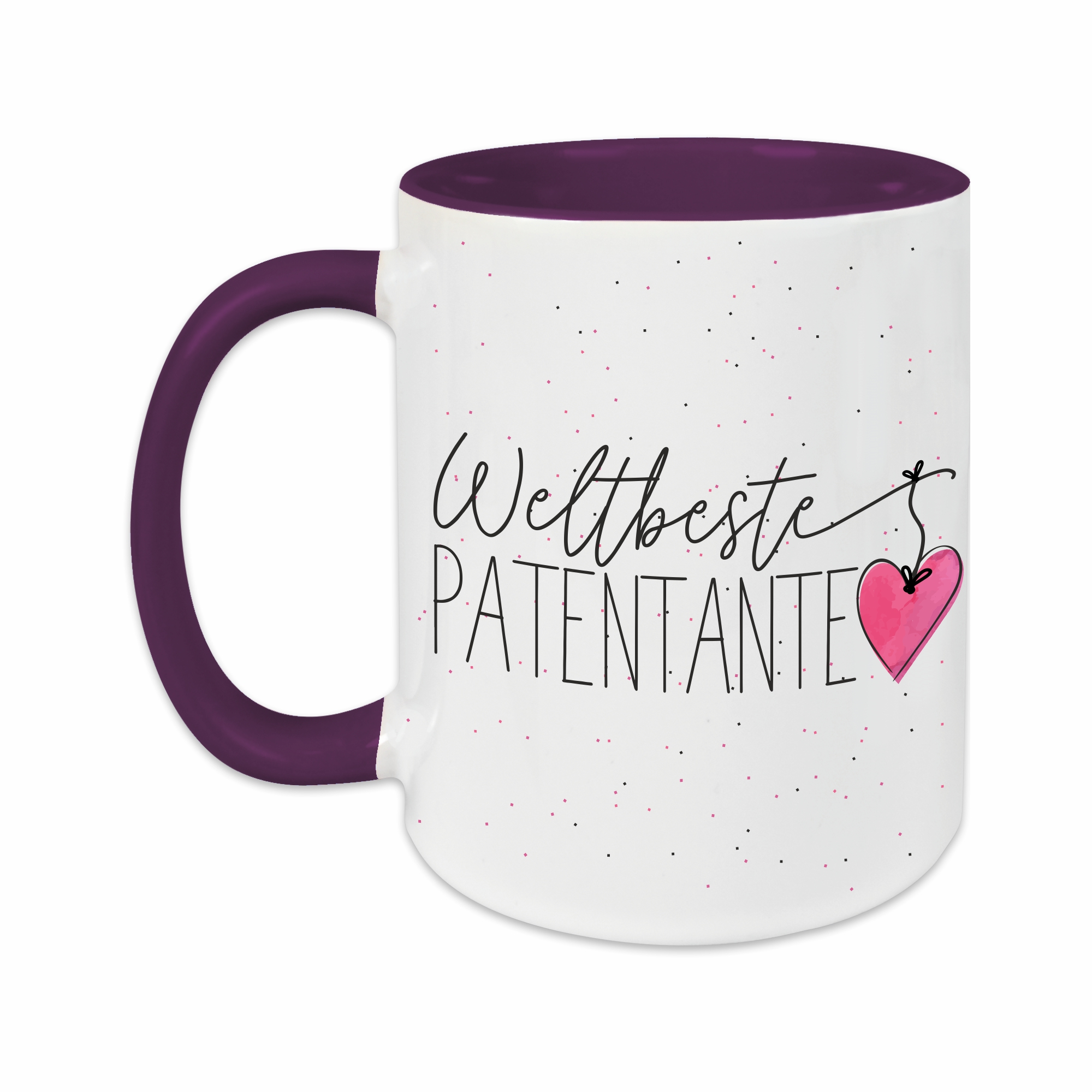 Tasse - Weltbeste Patentante lila
