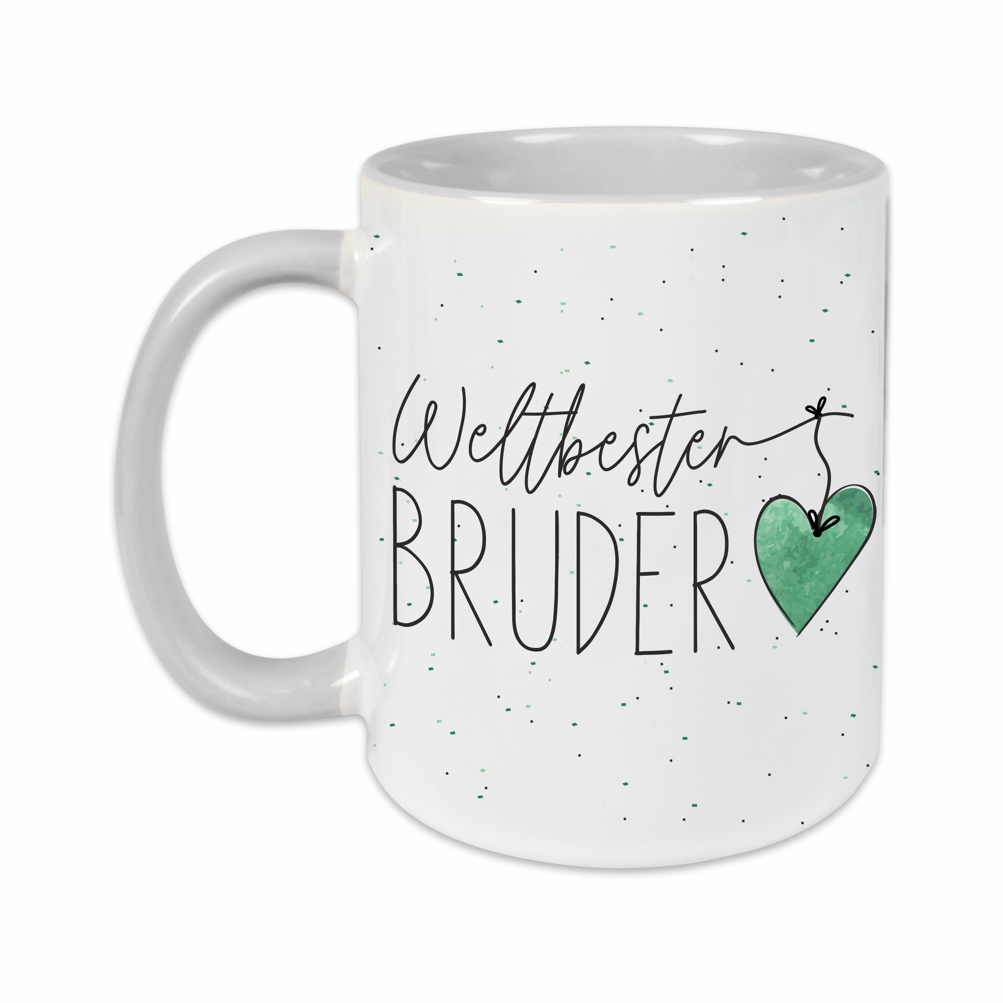 Tasse - Weltbester Bruder grau