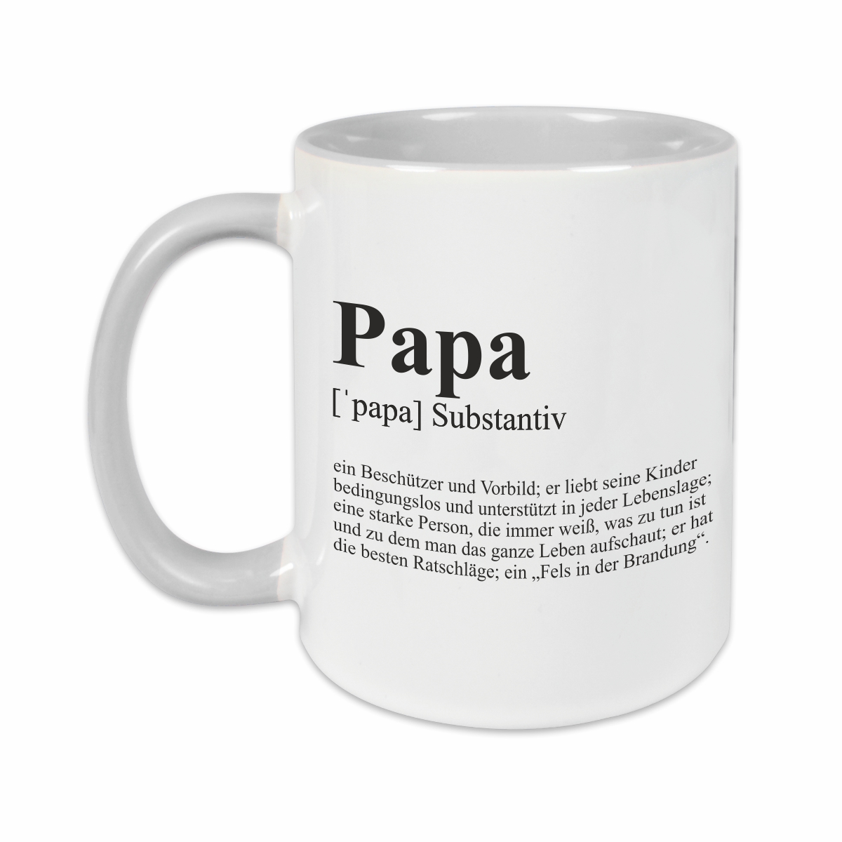 Tasse - Definition Papa grau – Ansicht 2 von 3