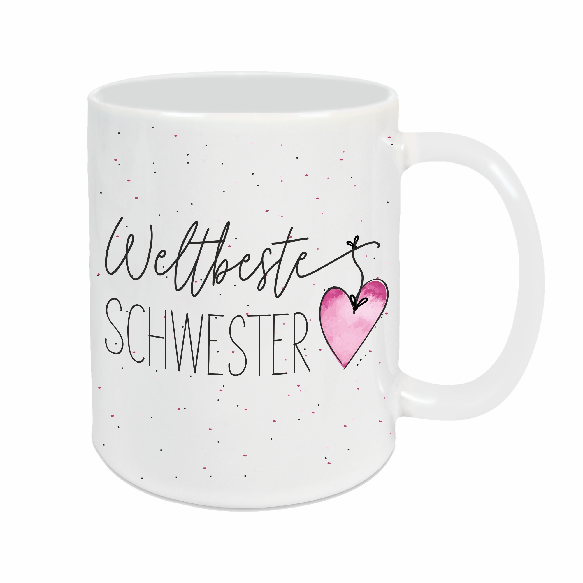 Tasse - Weltbeste Schwester weiß
