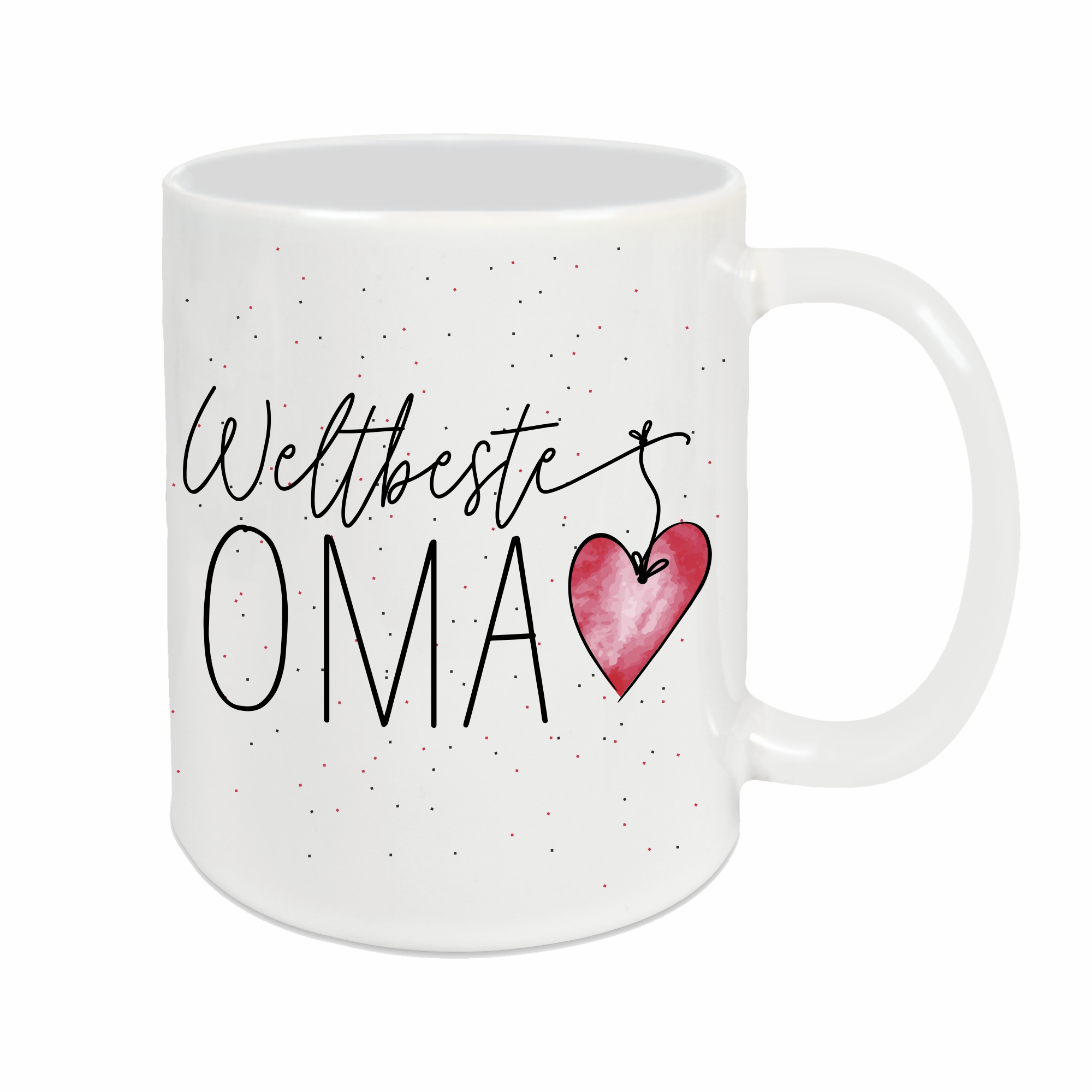 Tasse - Weltbeste Oma weiß