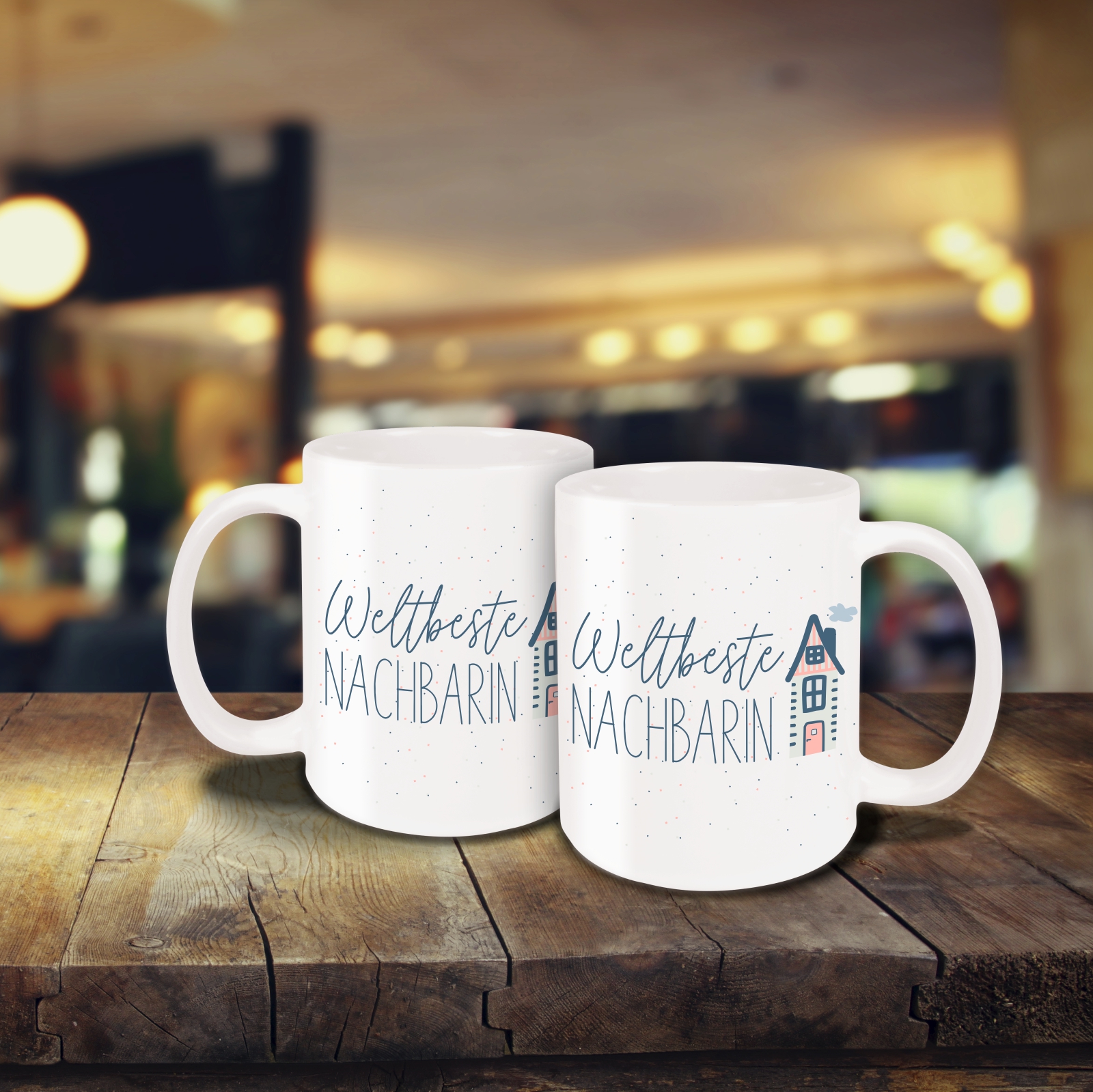 Tasse - Weltbeste Nachbarin weiß