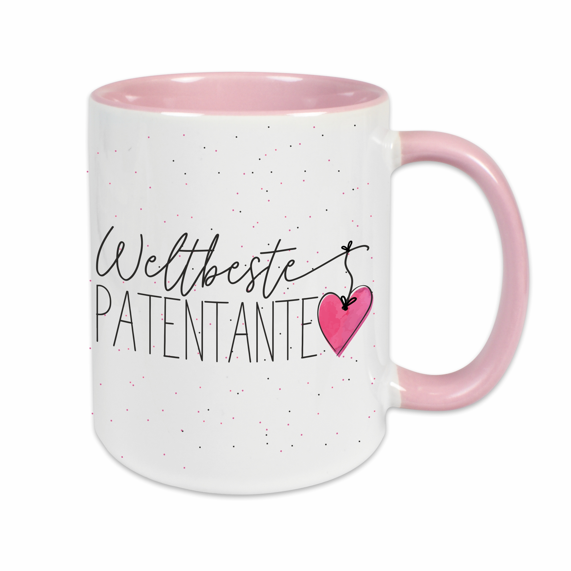 Tasse - Weltbeste Patentante rosa