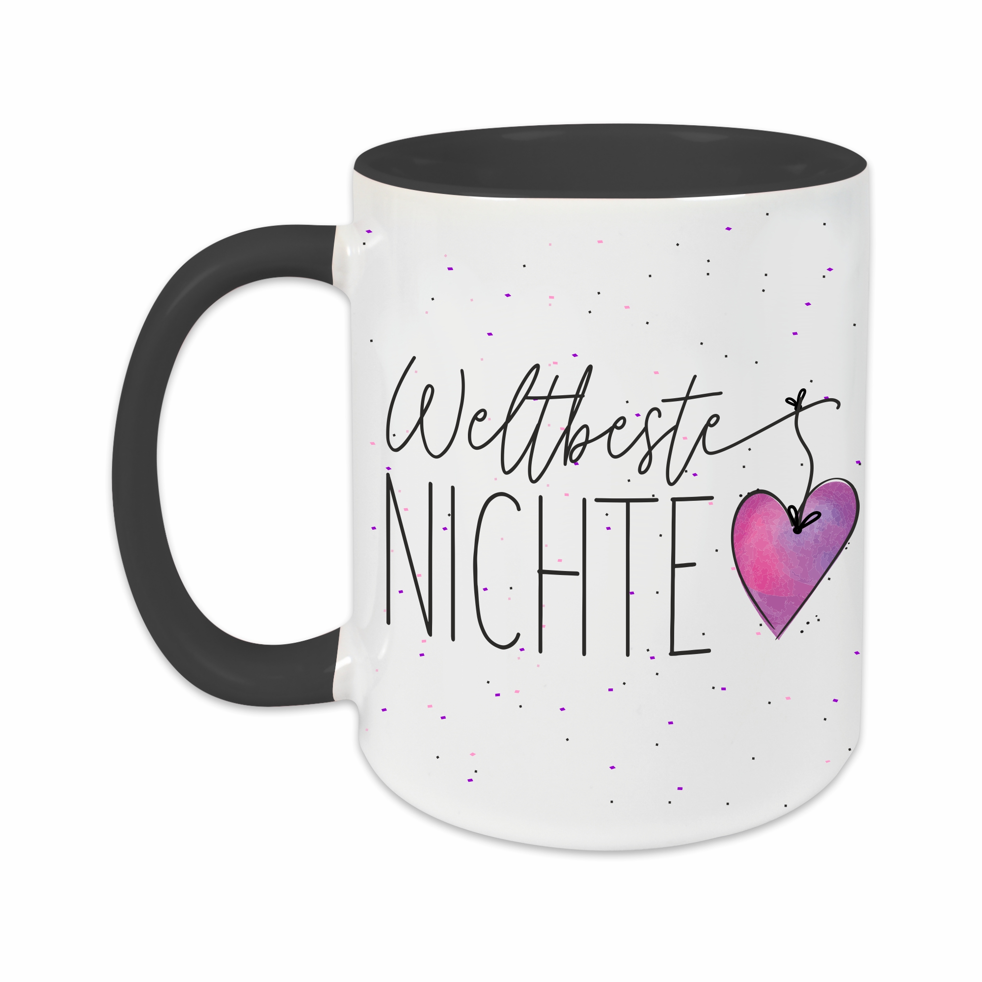 Tasse - Weltbeste Nichte schwarz