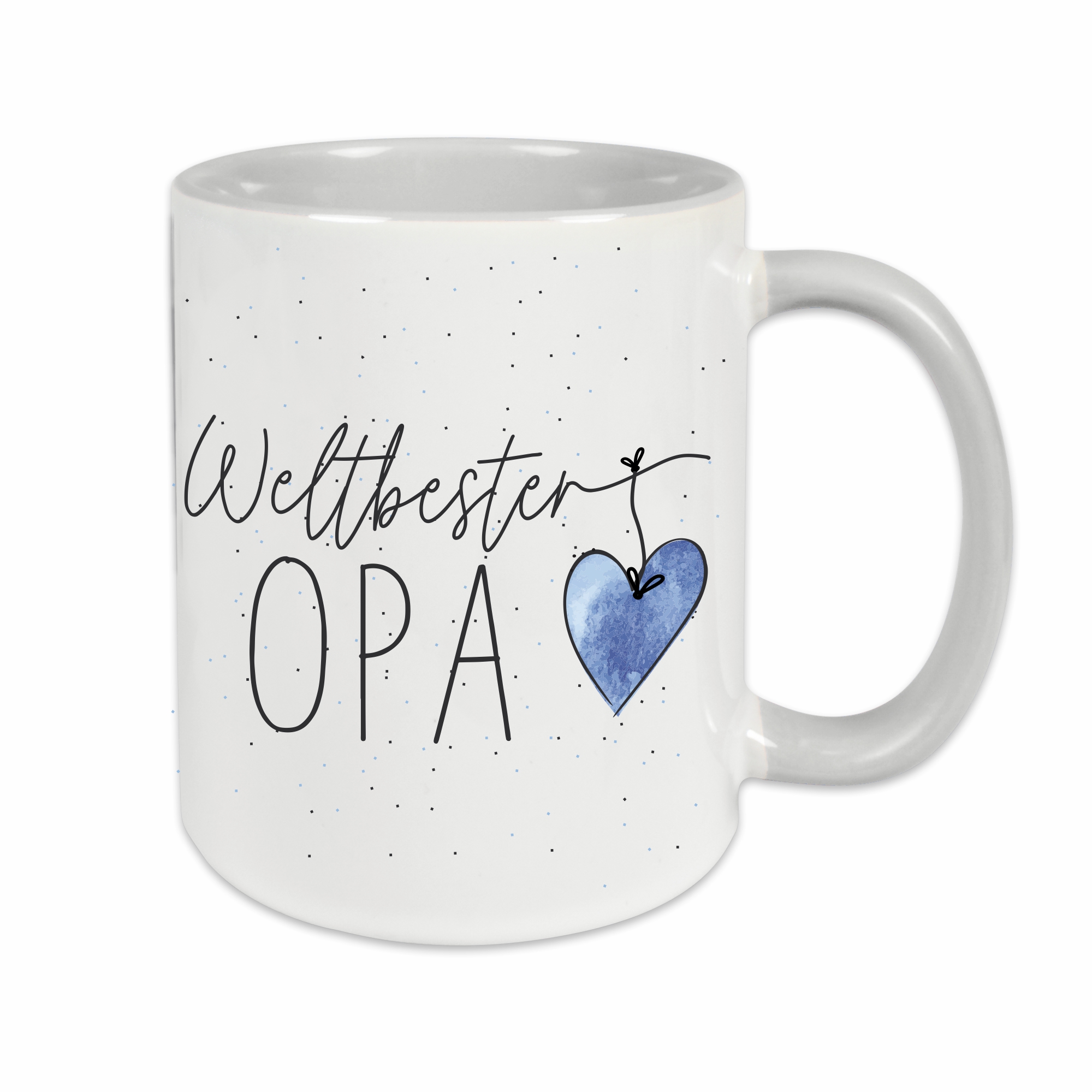 Tasse - Weltbester Opa grau