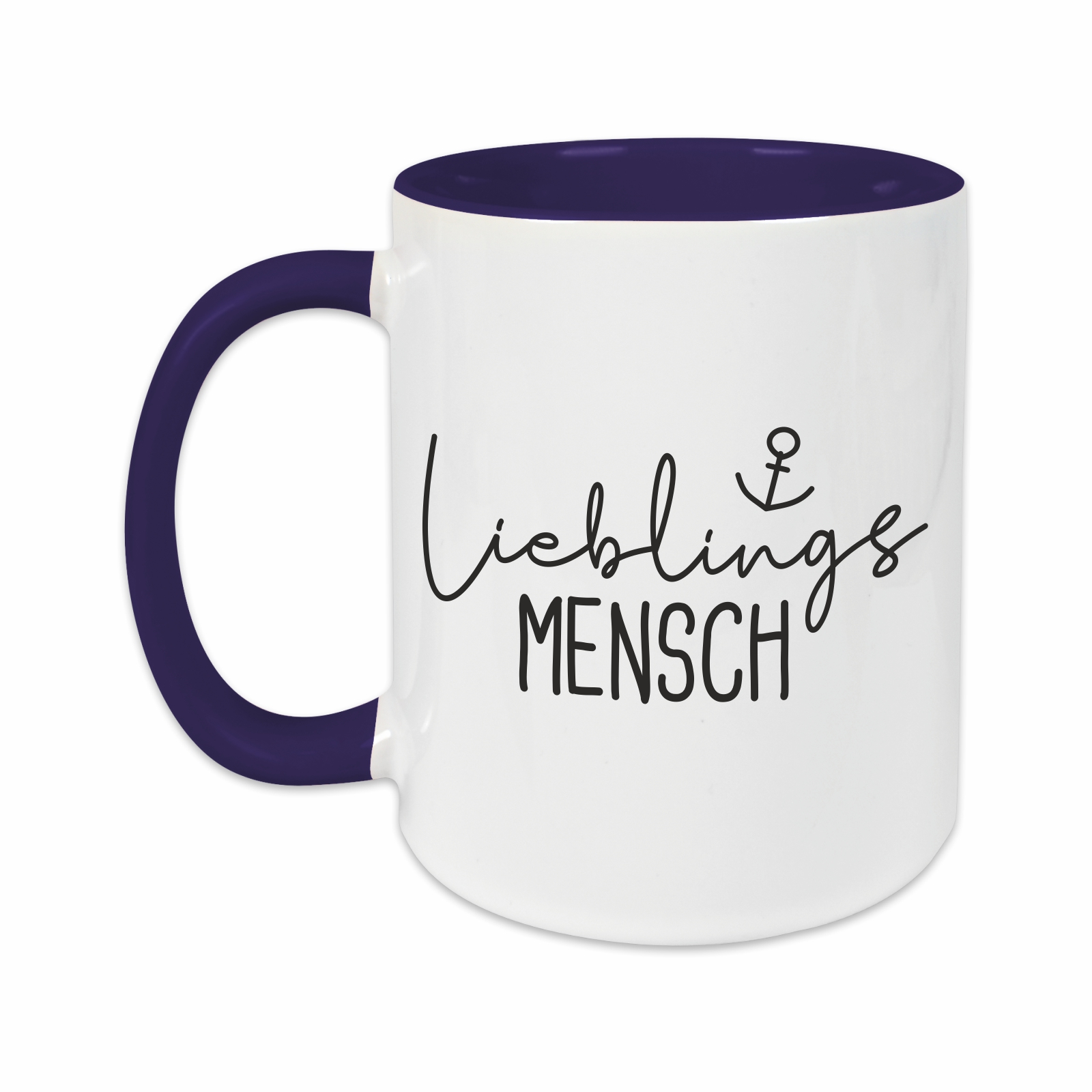 Tasse - Lieblingsmensch dunkelblau