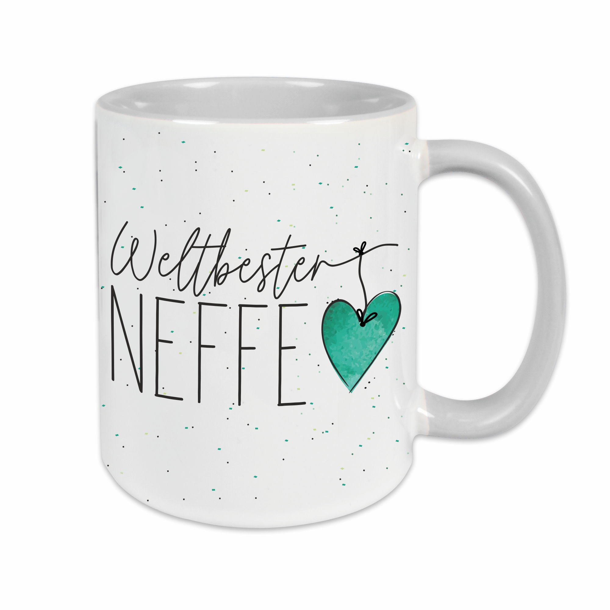 Tasse - Weltbester Neffe grau