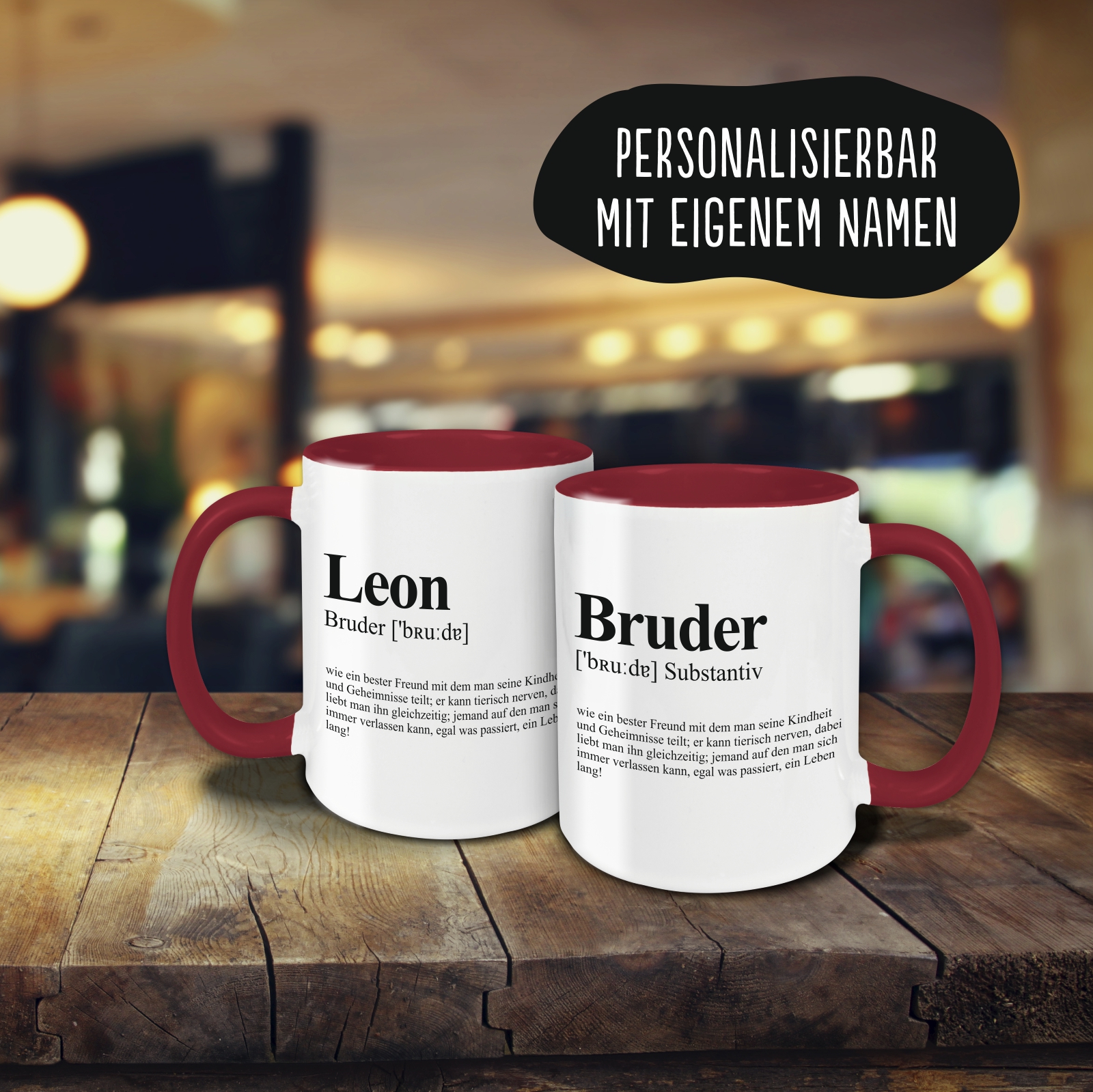 Tasse - Definition Bruder burgund