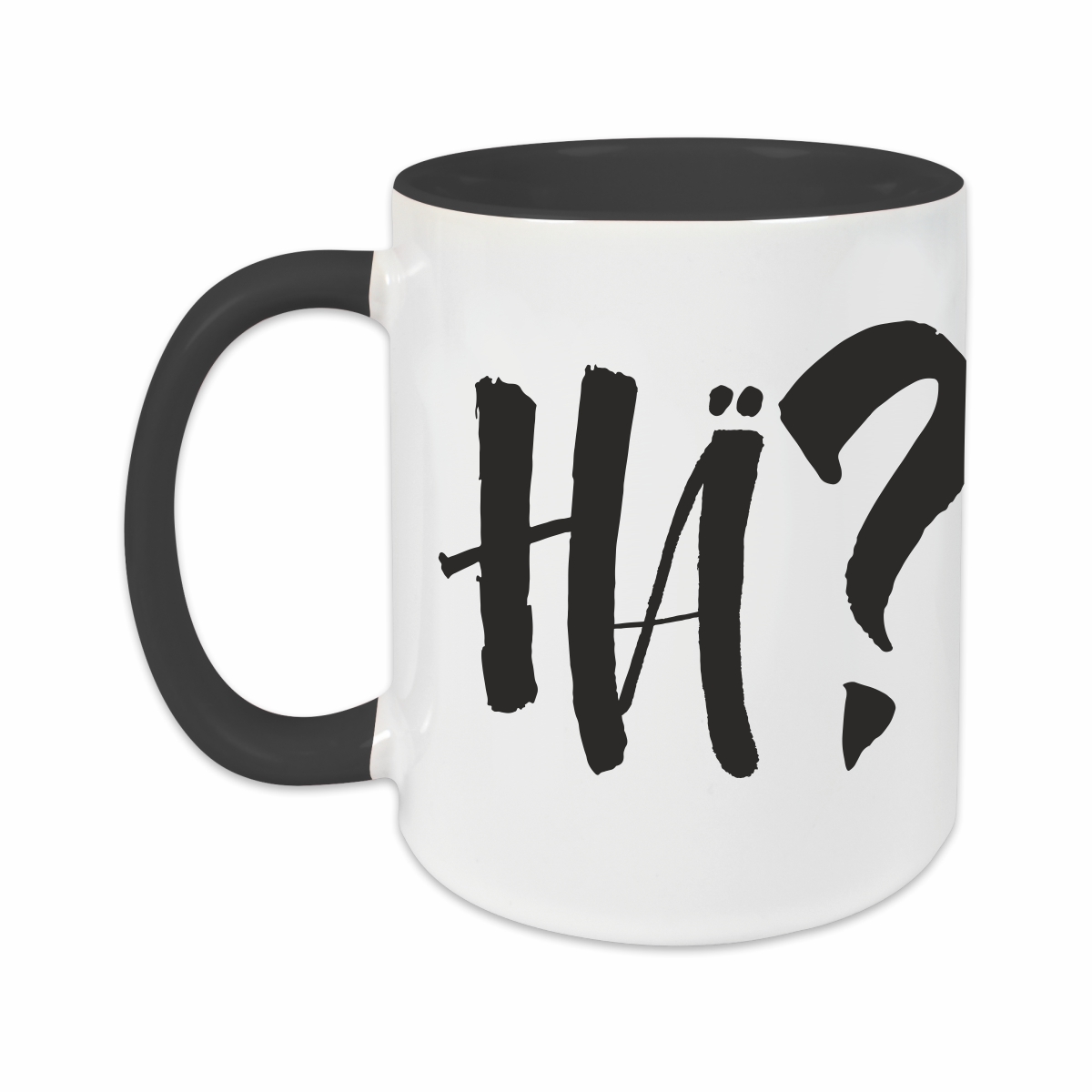 Tasse - Hä? schwarz
