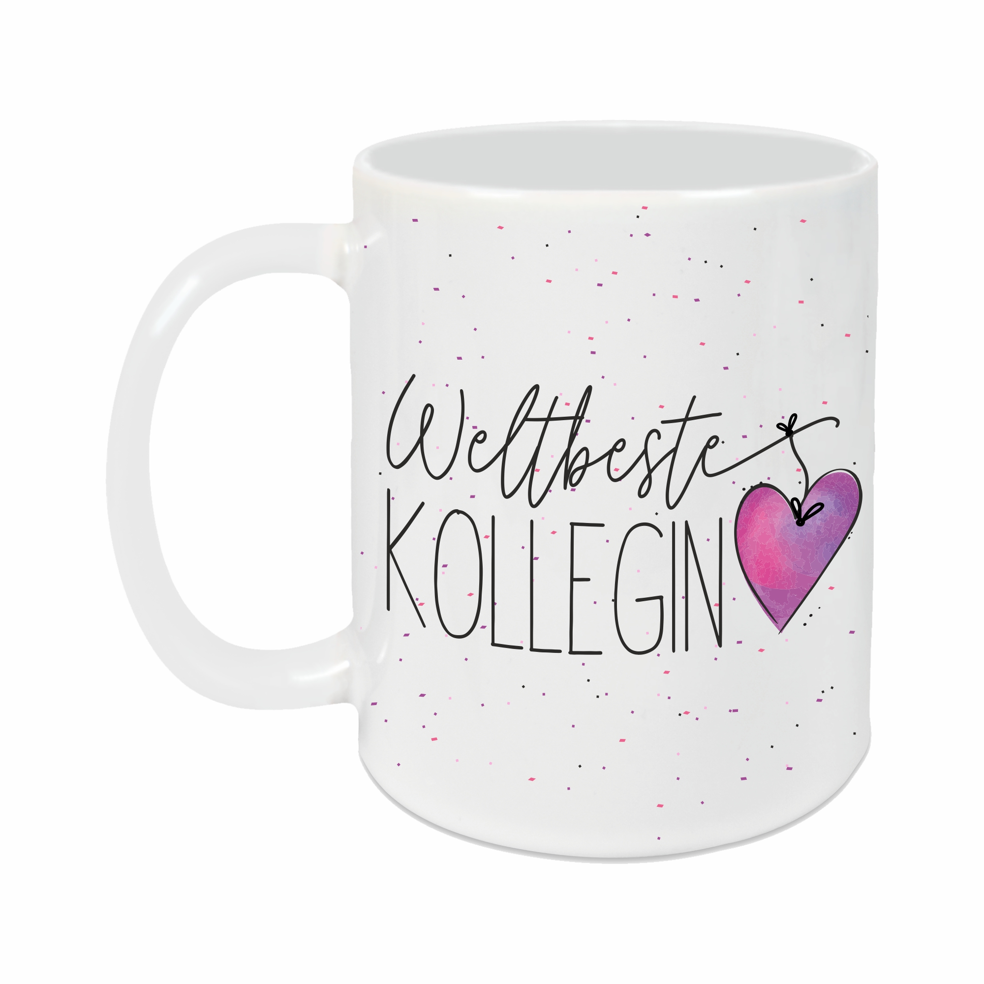 Tasse - Weltbeste Kollegin weiß – Ansicht 2 von 2