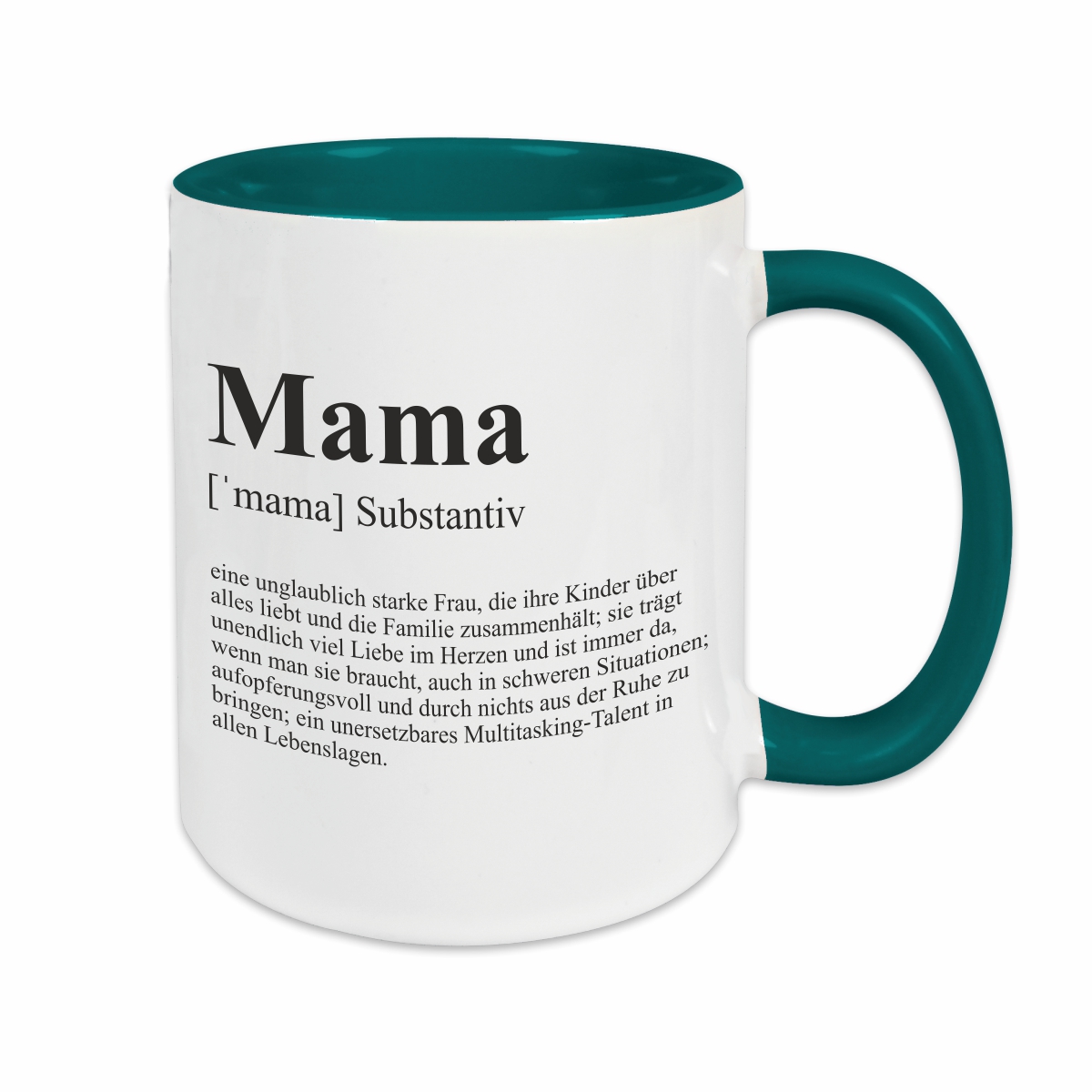 Tasse - Definition Mama petrol – Ansicht 1 von 3