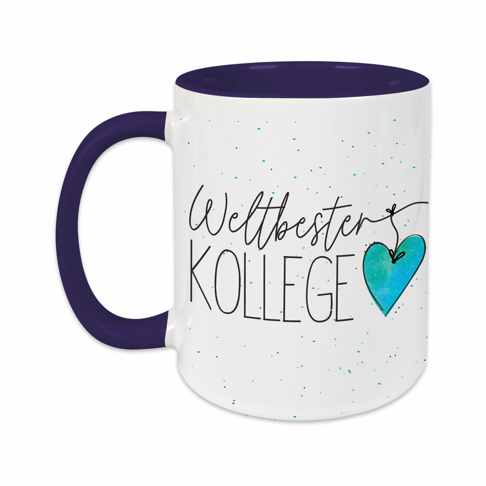 Tasse - Weltbester Kollege dunkelblau
