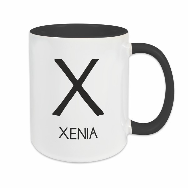 Tasse - Buchstabe & Name