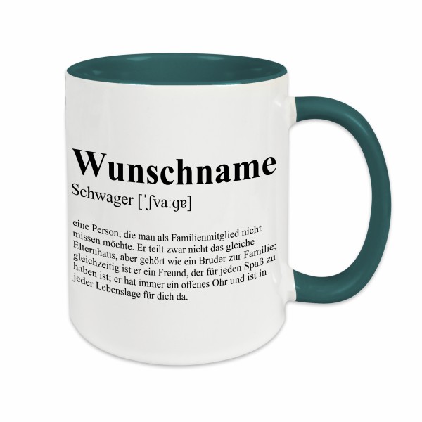 Tasse - Definition Schwager