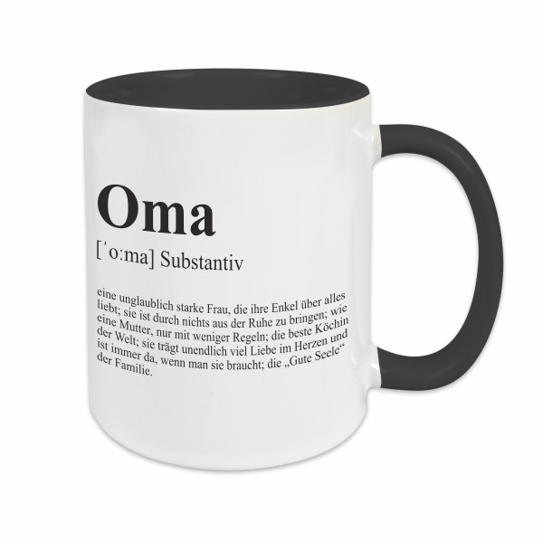 Tasse - Definition Oma