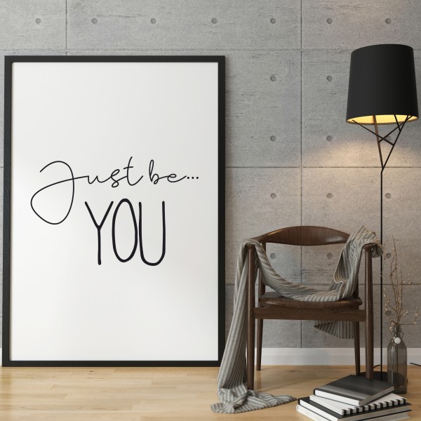 Poster - Just Be You
